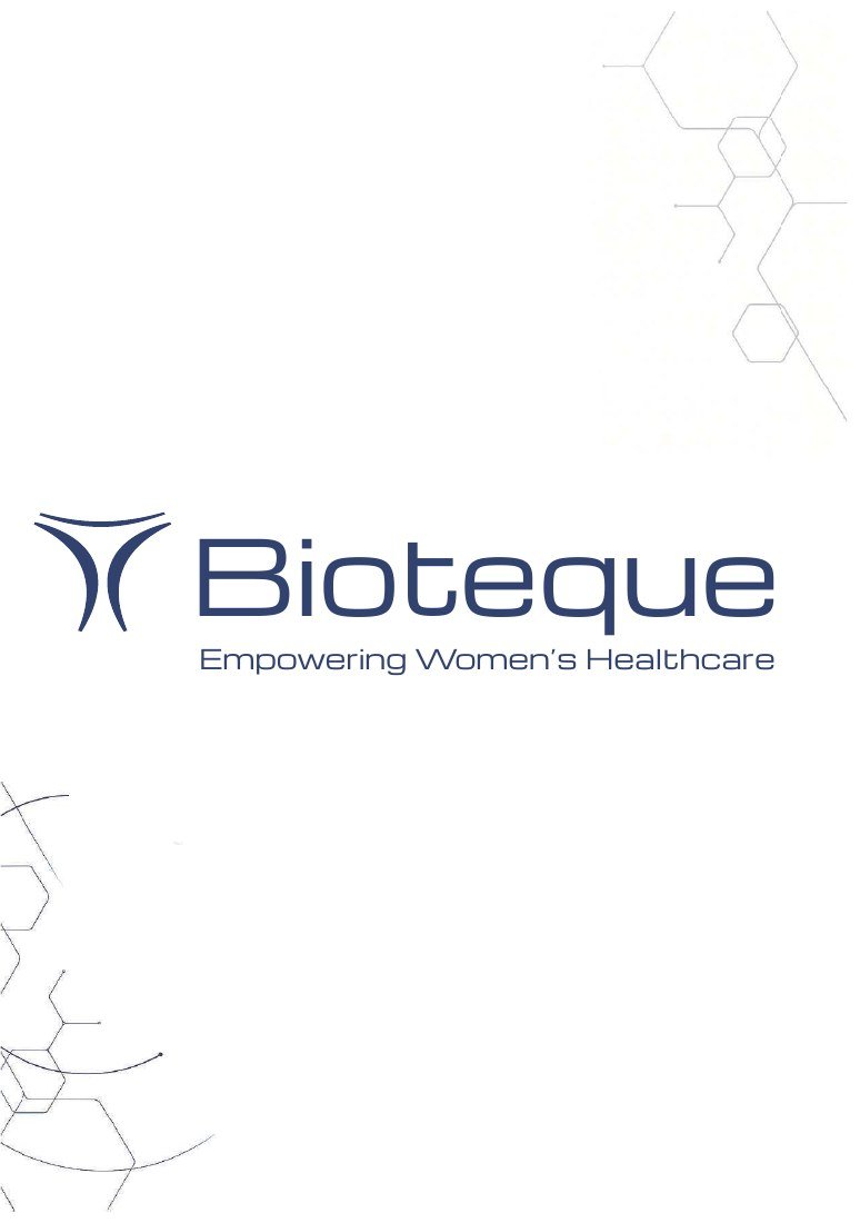 Bioteque product catalog cover